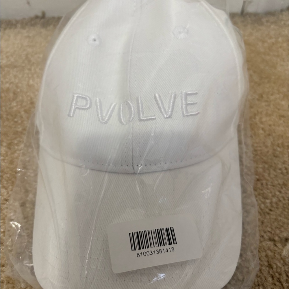 New Limited Edition P.volve White Baseball Hat
